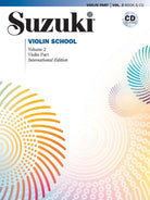 SUZUKI VIOLIN SCHOOL VOL 2 VIOLIN PART BK/CD