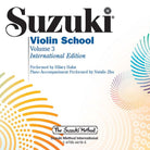 Suzuki Violin School Vol 3 Performance/accomp Cd