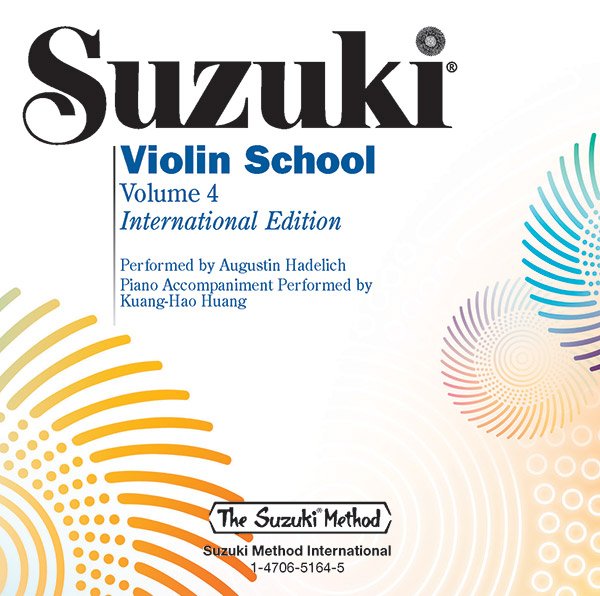 Suzuki Violin School Vol 4 Cd Hadelich