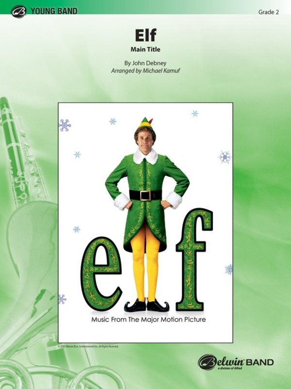 Elf (main Title) for Concert Band Cb2 Sc/pts