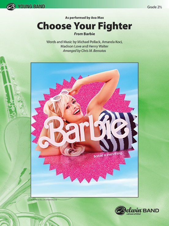 Choose Your Fighter From Barbie Cb2.5 Sc/pts