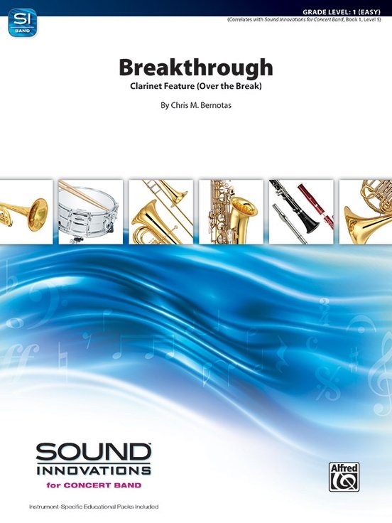 Breakthrough for Concert Band Cb1 Sc/pts