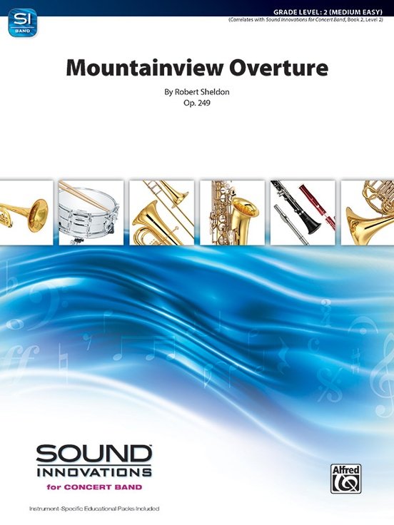 Mountainview Overture for Concert Band Cb2 Sc/pts