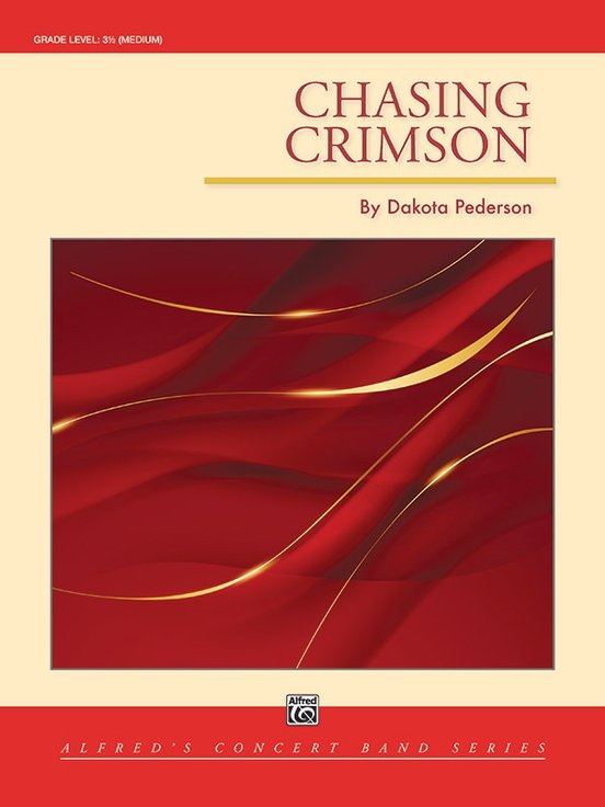 Chasing Crimson for Concert Band Cb3.5 Sc/pts