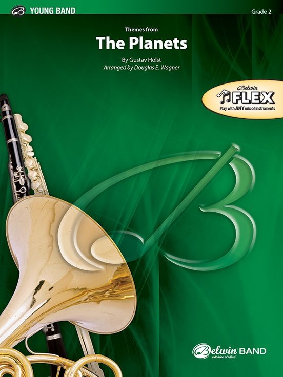 Themes From the Planets for Concert Band Flex Cb2 Sc/pts