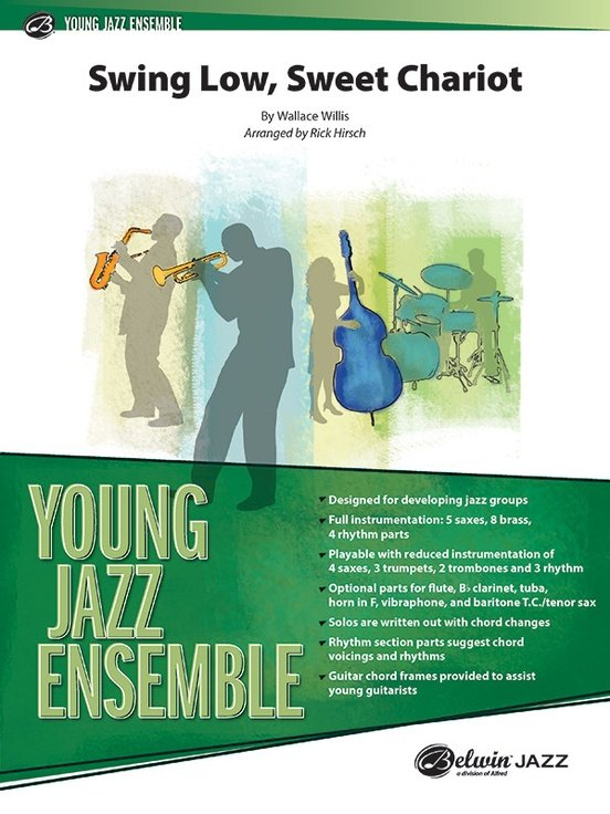Swing Low Sweet Chariot for Jazz Ensemble Je2.5 Sc/pts