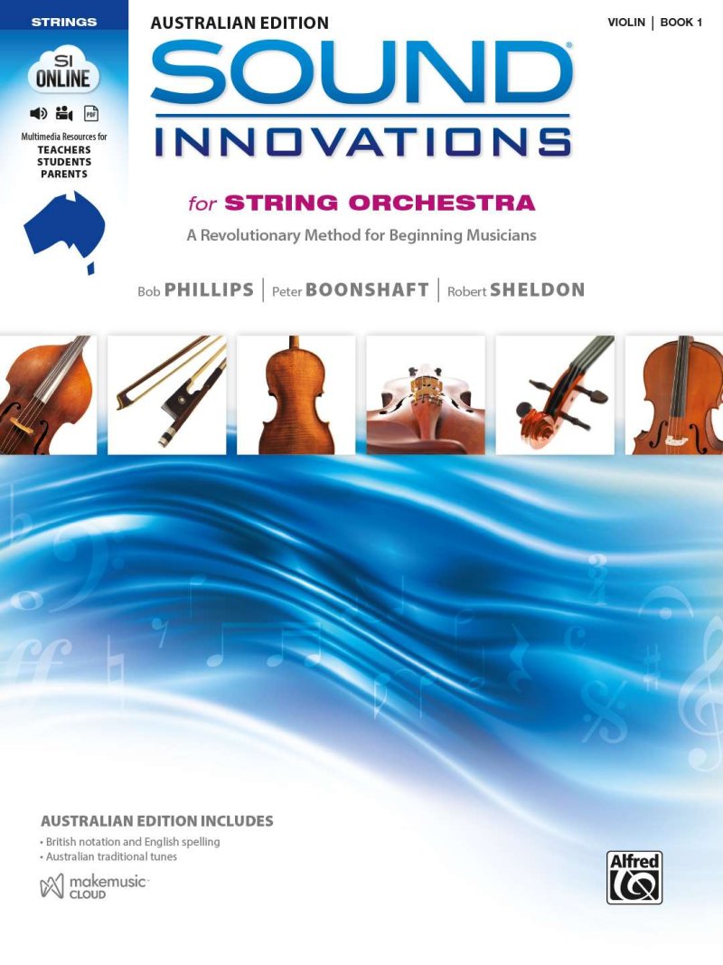 SOUND INNOVATIONS AUST VIOLIN BK 1