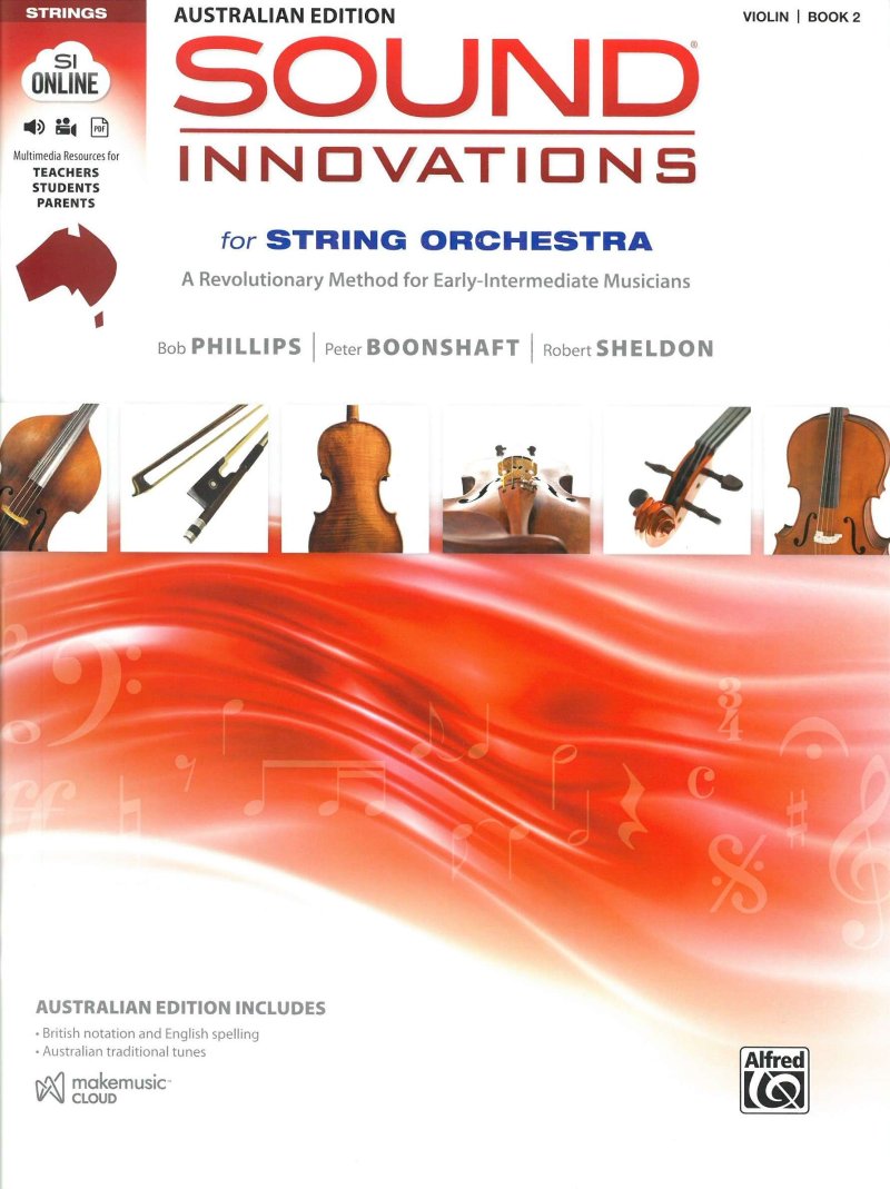 SOUND INNOVATIONS AUST VIOLIN BK 2