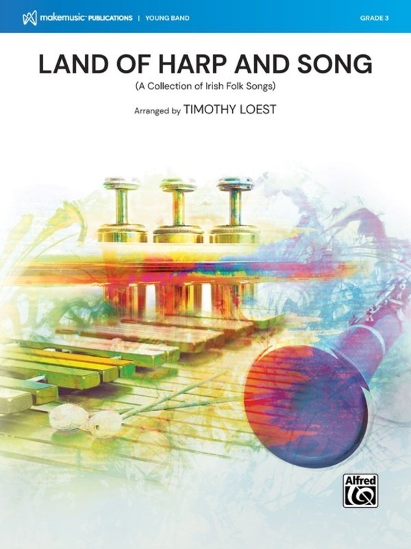 Land of Harp and Song for Concert Band Cb3 Sc/pts