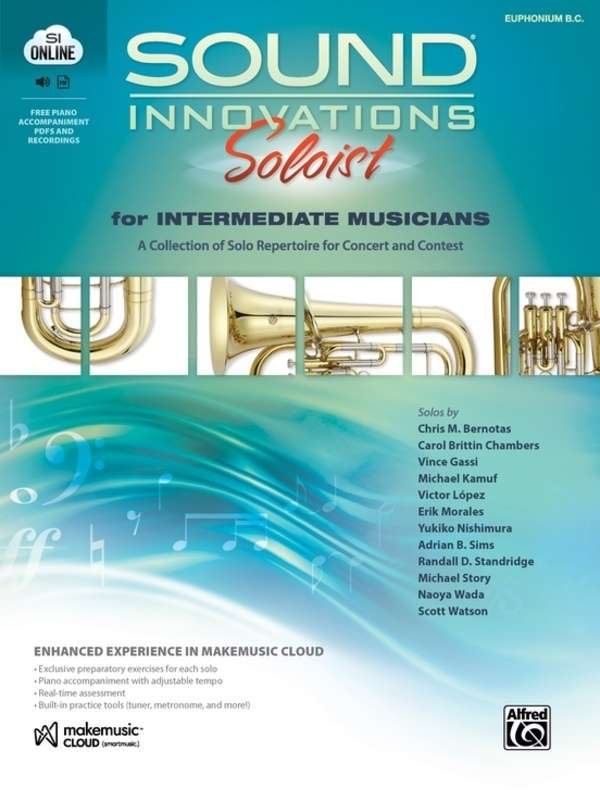Sound Innovations Soloist Intermediate Baritone Bc Bk/olm