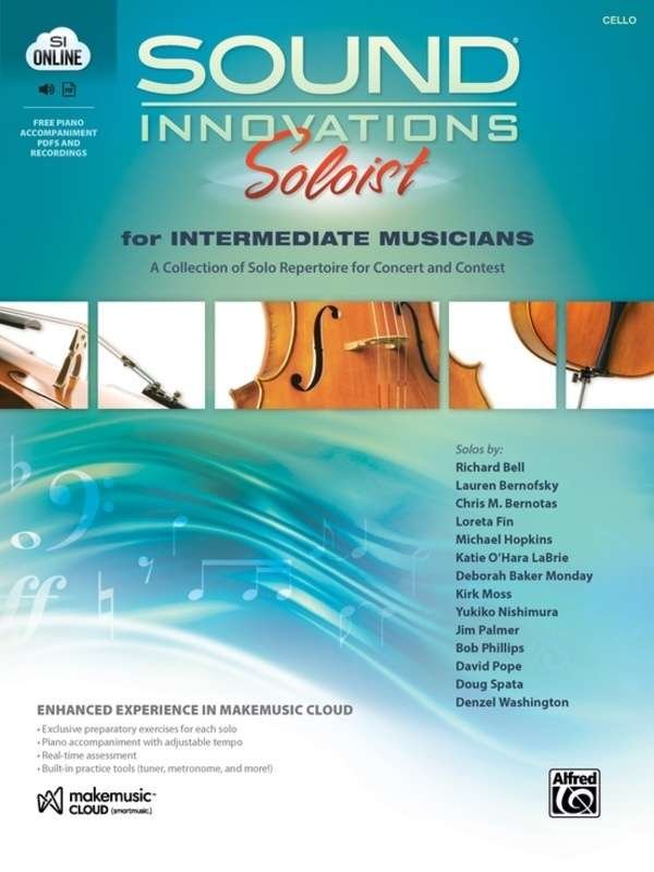 Sound Innovations Soloist Intermediate Cello Bk/olm