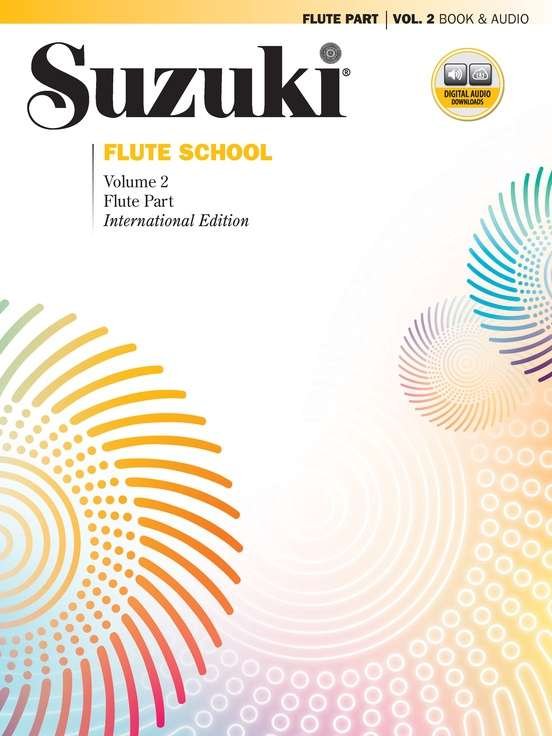 Suzuki Flute School Vol 2 Flute Part Bk/ola