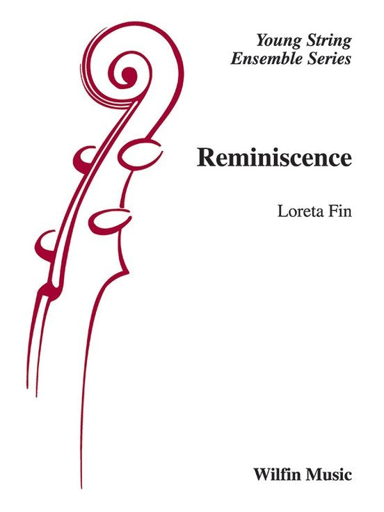 Reminiscence for String Orchestra So1 Sc/pts