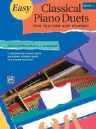Easy Classical Piano Duets Teacher & Student Bk 1