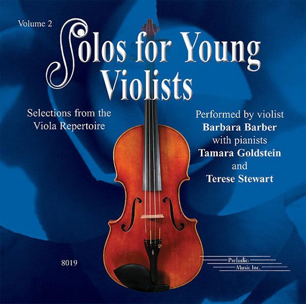 Solos for Young Violists Vol 2 Cd
