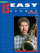 15 Easy Jazz Blues & Funk Etudes Tenor Sax