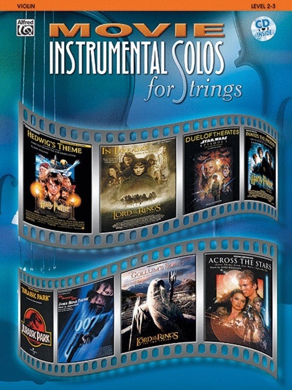 Movie Instrumental Solos for Strings Bk/cd Vln