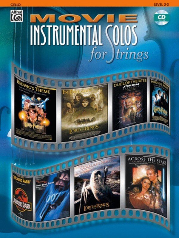 Movie Instrumental Solos for Strings Cello Bk/ola