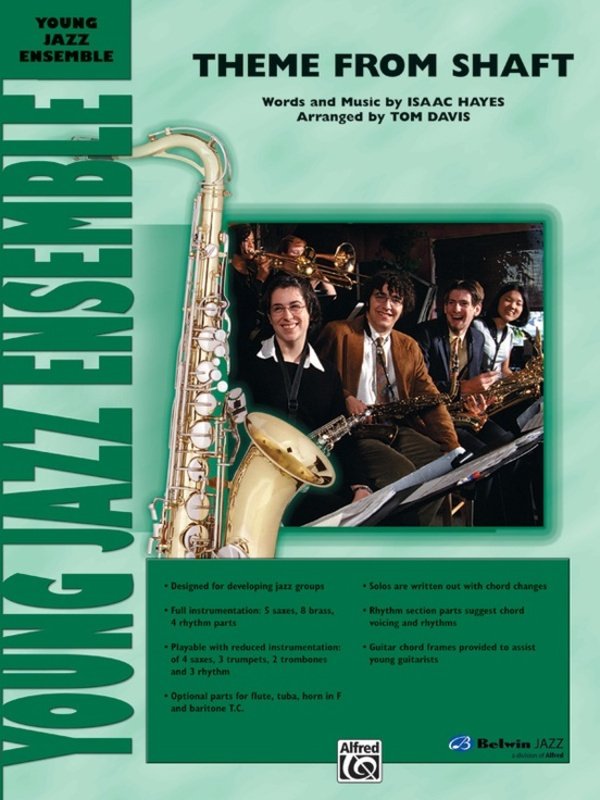 Theme From Shaft for Jazz Ensemble Je2 Sc/pts
