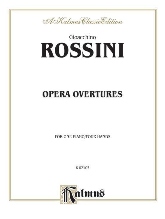 Rossini - Opera Overtures for Piano Duet