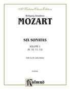 Mozart - 6 Sonatas Vol 1 K 10 to 12 Flute/piano
