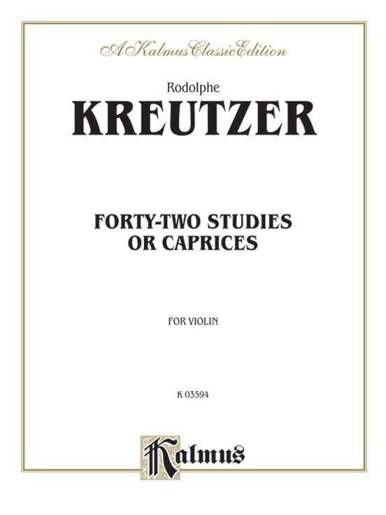 Studies or Caprices 42