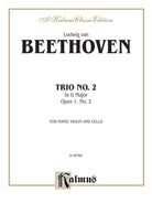 Beethoven - Trio No 2 G Major Op 1 for Violin/cello/piano