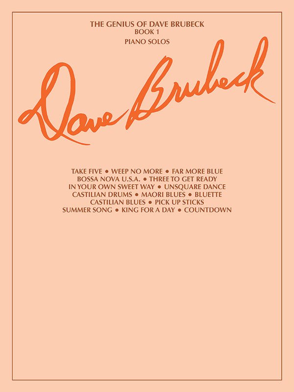 THE GENIUS OF DAVE BRUBECK BK 1 PIANO SOLOS