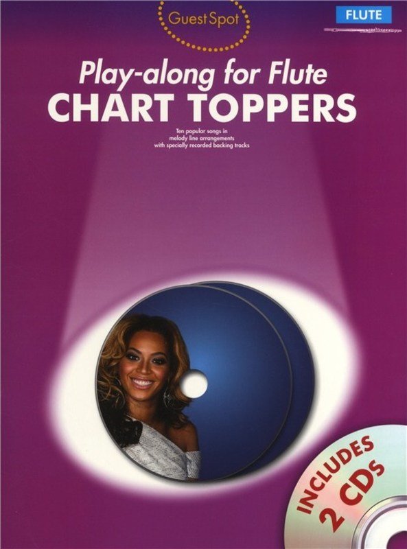 Guest Spot Chart Toppers Flute Bk/cd