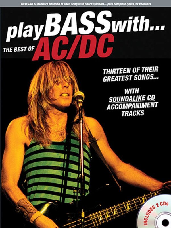 Play Bass With the Best of Ac/dc Bk/cd
