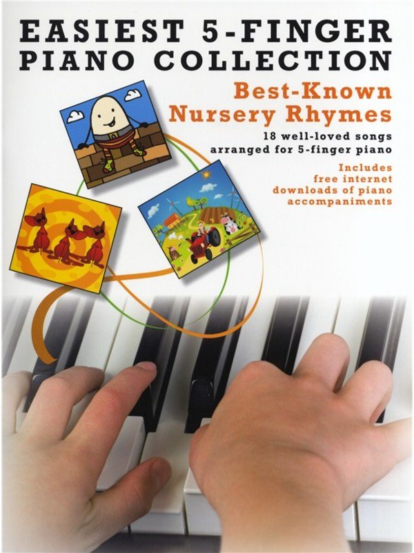 Easiest 5 Finger Piano Collection Nursery Rhymes