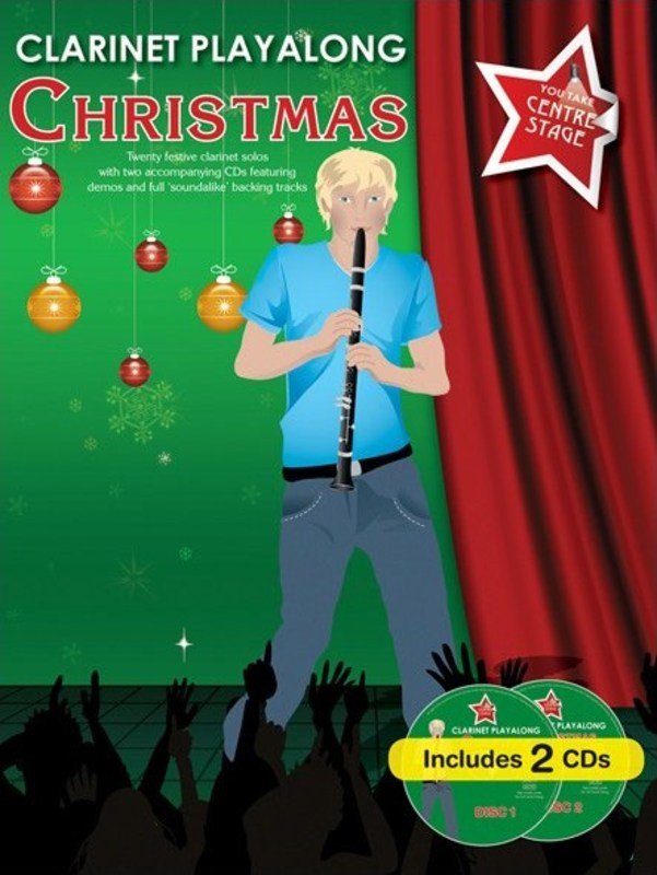 Clarinet Playalong Christmas Bk/2cds