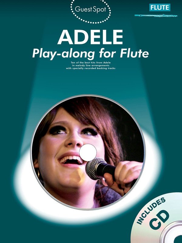 Guest Spot Adele Playalong Flute Bk/cd