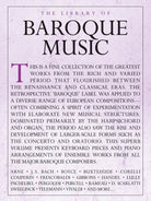 Library of Baroque Music Piano Solo