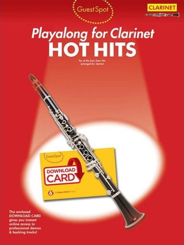 Guest Spot Playalong  Hot Hits Clarinet