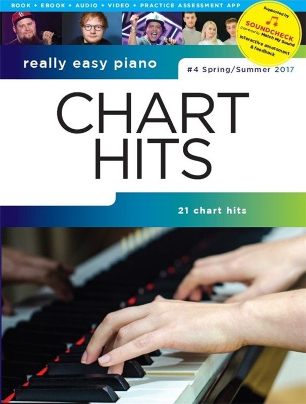 Really Easy Piano Chart Hits No 4 Spr/sum 2017