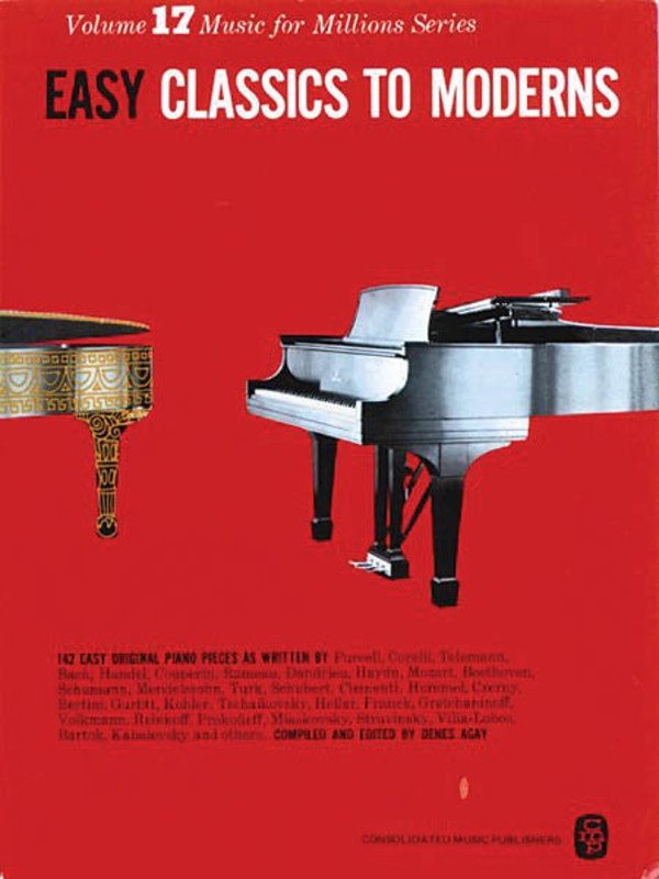 Easy Classics to Moderns Piano Mfm17