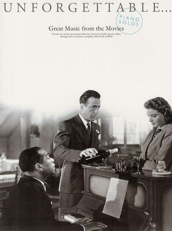 Unforgettable Great Music Movies Piano Solo