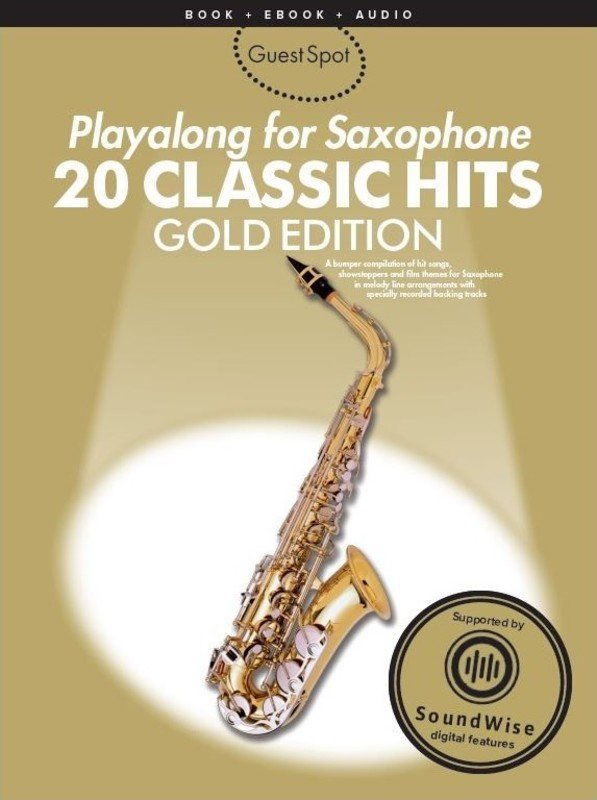 Guest Spot 20 Classic Hits Alto Sax Bk/ola