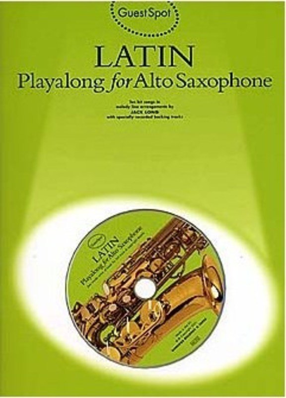 Guest Spot Latin Alto Sax Bk/cd