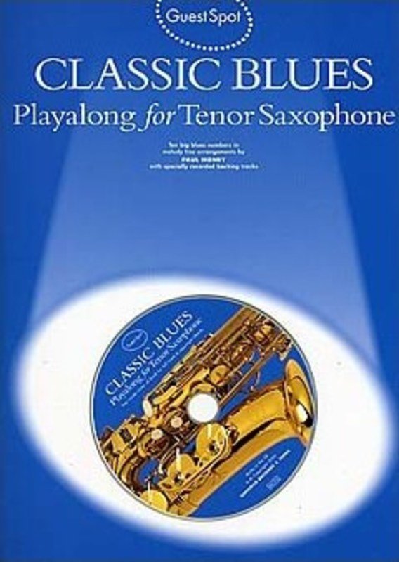 Guest Spot Classic Blues Tenor Sax Bk/ola