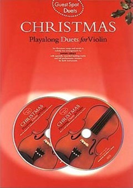 Guest Spot Christmas Duets Violin Bk/2cd