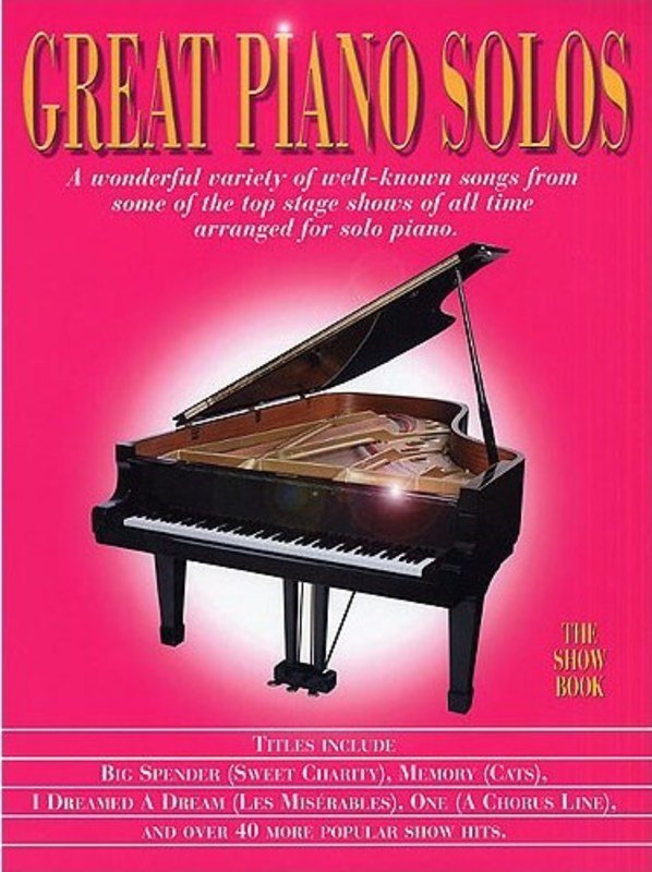 Great Piano Solos Show Book