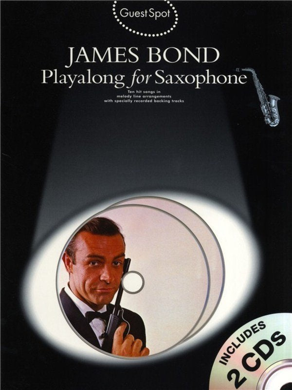 Guest Spot James Bond Alto Sax Bk/cd