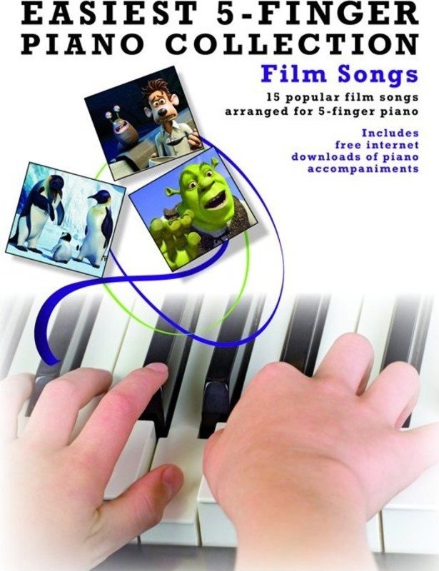 Easiest 5 Finger Piano Coll Film Songs