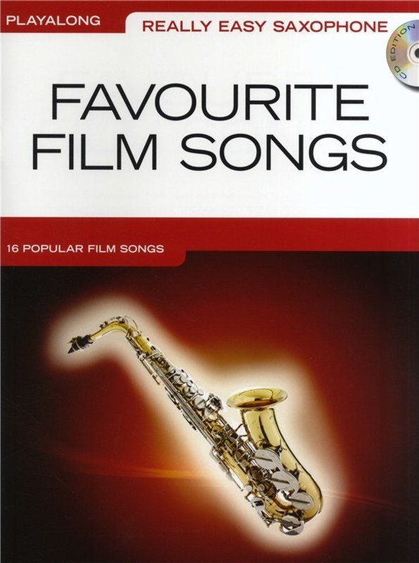 Really Easy Alto Sax Favourite Film Songs Bk/cd