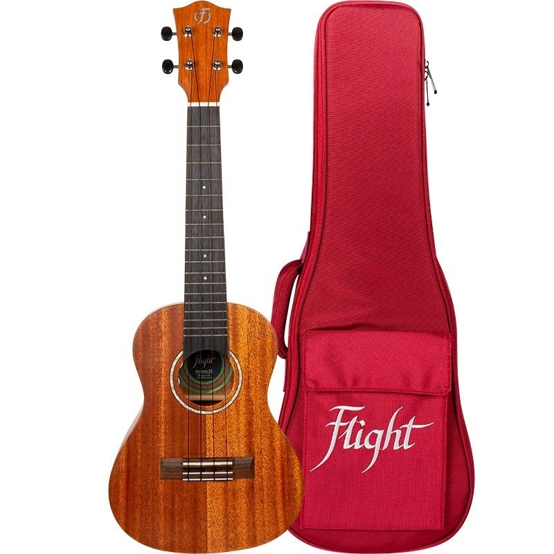 Flight Antonia Ce Concert Electro Acoustic Uke W/bag