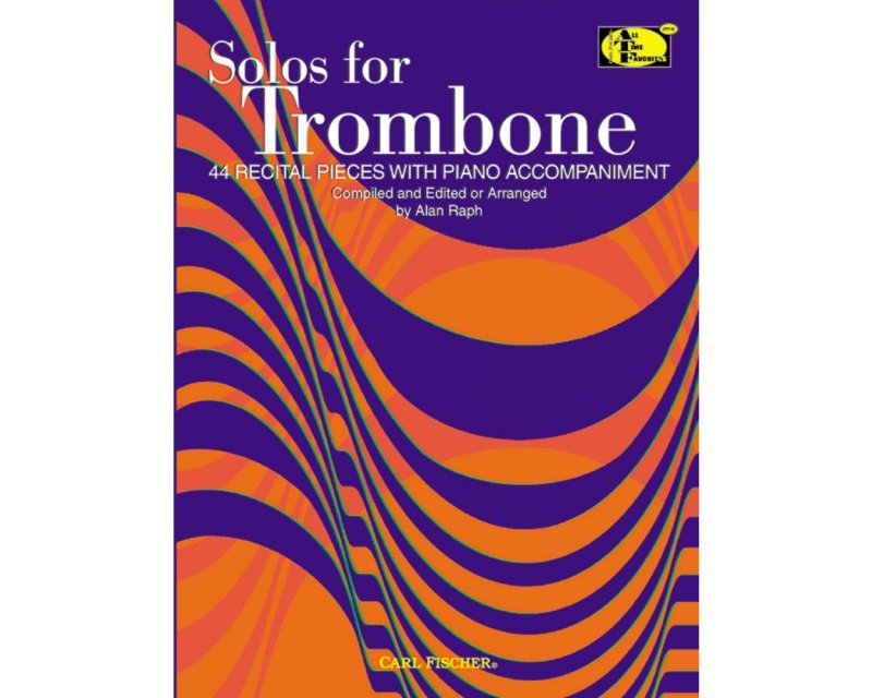 Solos for Trombone Trombone/piano Ed Raph