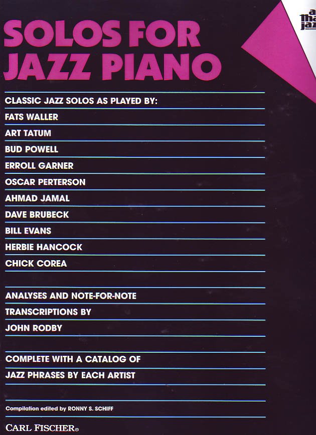 Solos for Jazz Piano