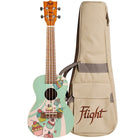 Flight Auc33 Cupcake Concert Ukulele W/bag